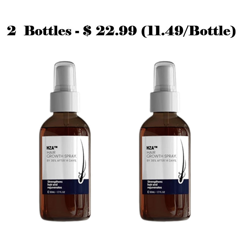 🌿Last day offer – 50% off🌿 HZA™ Hair Growth Spray, pure natural plant extracts without chemical additives