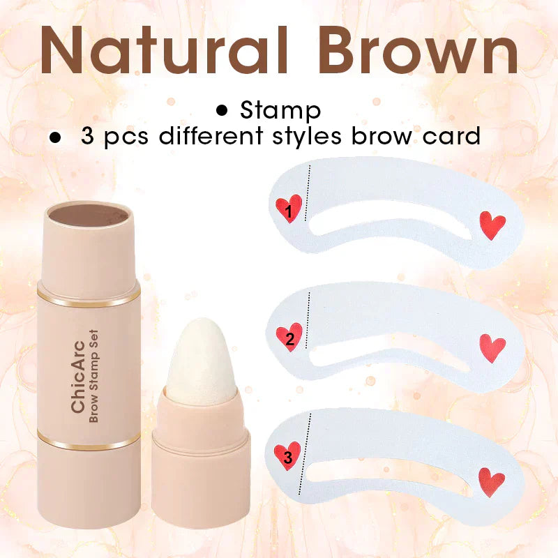 ChicArc Augenbrauenstempel-Set
