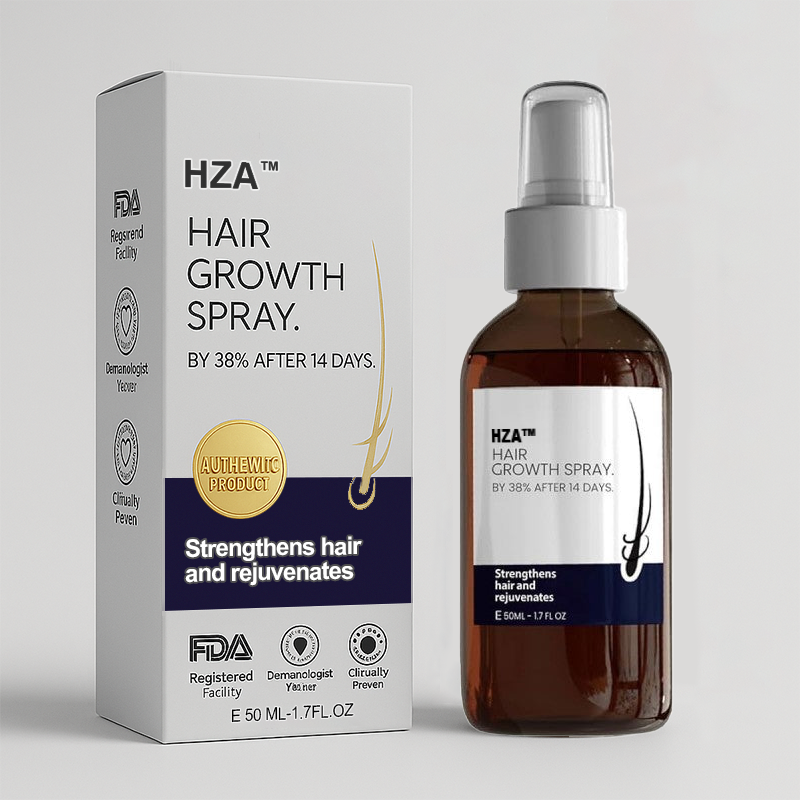 🌿Last day offer – 50% off🌿 HZA™ Hair Growth Spray, pure natural plant extracts without chemical additives
