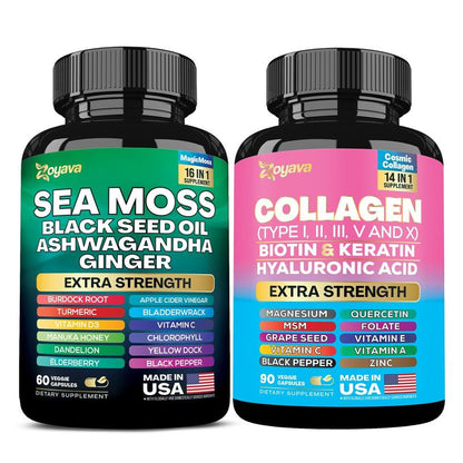 Dynamisches Vitalitätspaket – Zoyava Seemoos Multivitamin- & Power-Kombi