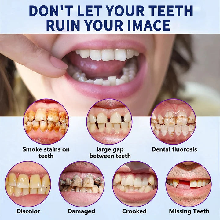 🦷Hermsa® Multi-Functional ThermoFlex Silicone Denture Set  – For Eating, Smiling, and Daily Comfort😁