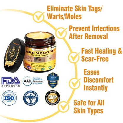 🔥FDA Approved:  Bee Venom Skin Restoration Cream — 🔥Limited Time 80% OFF🔥