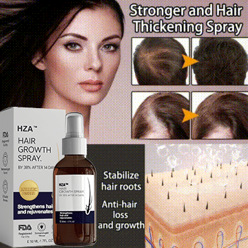 🌿Last day offer – 50% off🌿 HZA™ Hair Growth Spray, pure natural plant extracts without chemical additives