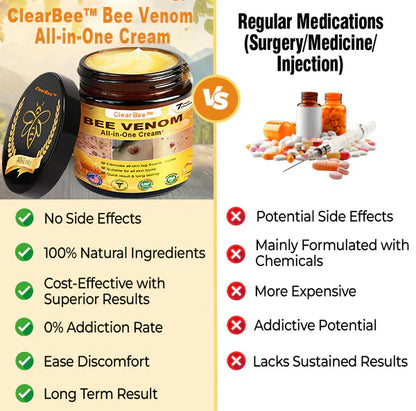 🔥FDA Approved:  Bee Venom Skin Restoration Cream — 🔥Limited Time 80% OFF🔥