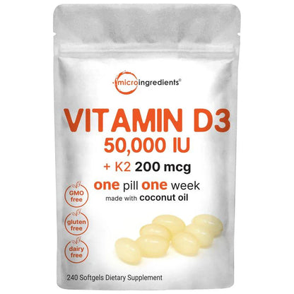 Vitamin D3 K2-Weichkapseln