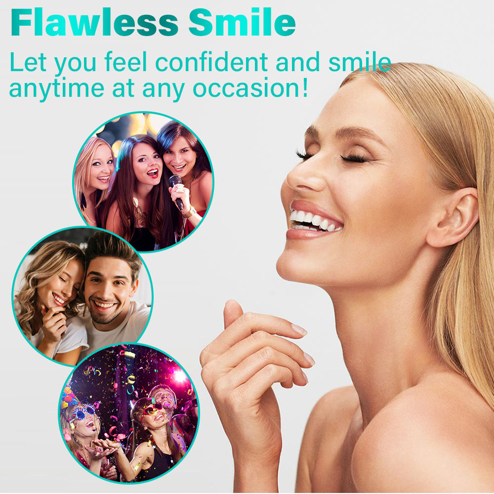 🦷Hermsa® Multi-Functional ThermoFlex Silicone Denture Set  – For Eating, Smiling, and Daily Comfort😁