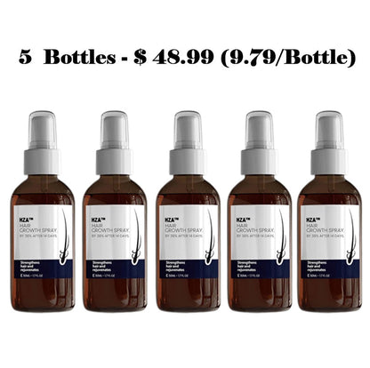 🌿Last day offer – 50% off🌿 HZA™ Hair Growth Spray, pure natural plant extracts without chemical additives