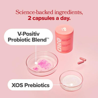 URO Probiotika für Frauen – 60 Stück (1er-Pack) – Probiotika für Frauen – pH-Balance mit Präbiotika und Lactobacillus-Probiotika-Mischung