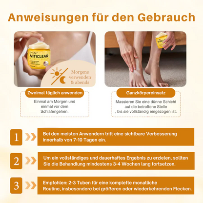 💁🏻‍♀️Oveallgo® VitiClear Pro Cream🌱 – 🔬Effectively reduces Vitiligo by 90% in 3 weeks