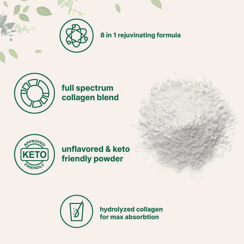 Multi-Kollagenpeptide – Hydrolysierte Proteinpeptide mit Hyaluronsäure, Biotin und Vitamin C – Geschmacksneutral