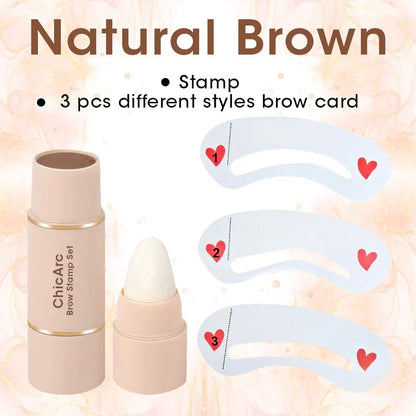 ChicArc Augenbrauenstempel-Set