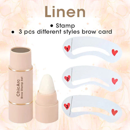 ChicArc Augenbrauenstempel-Set